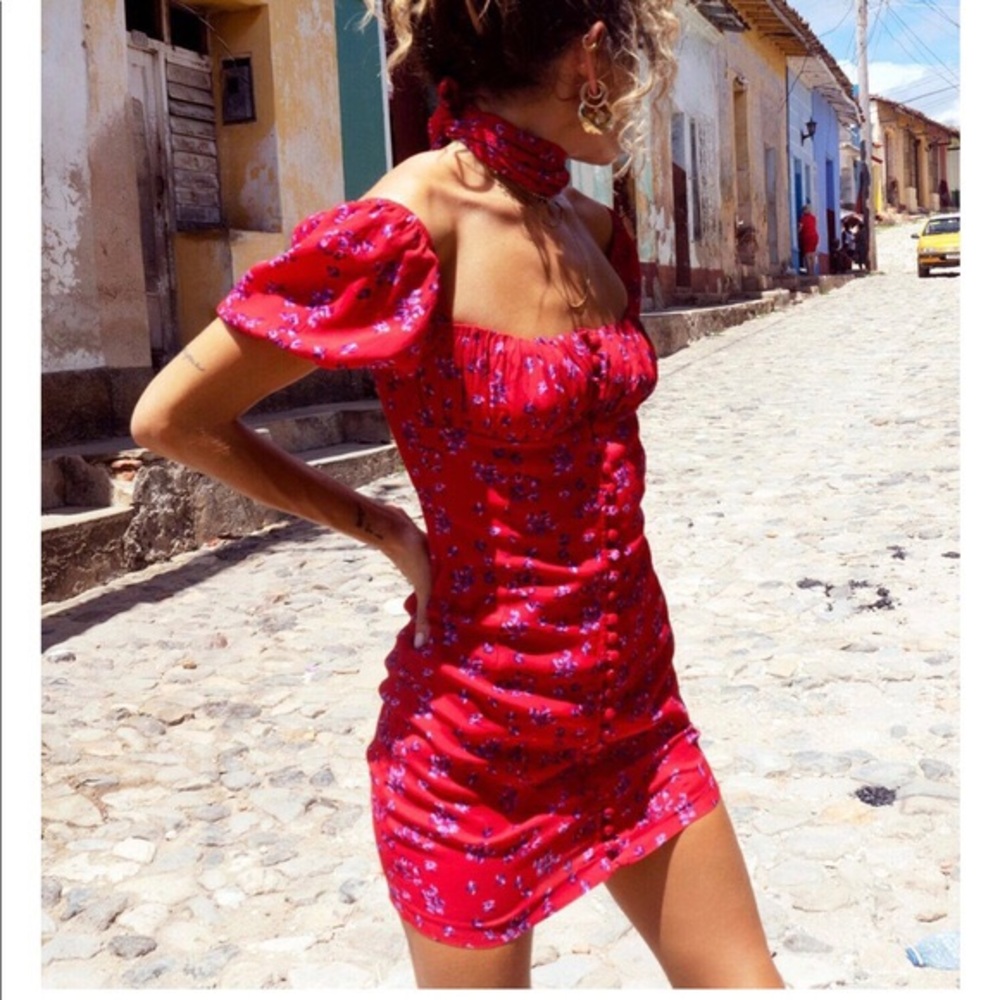 Rat and Boa Evangelie Dress